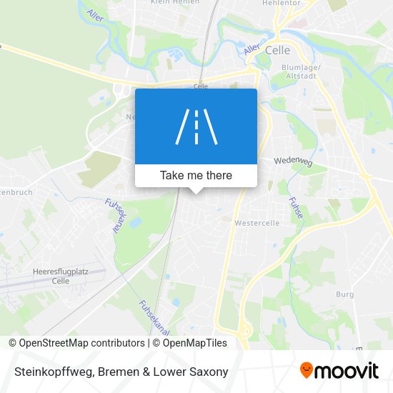 Steinkopffweg map