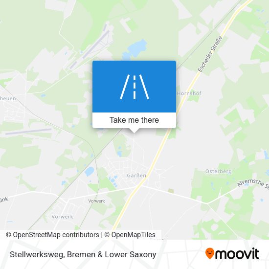 Stellwerksweg map