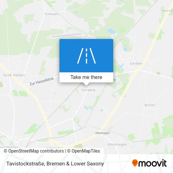 Tavistockstraße map