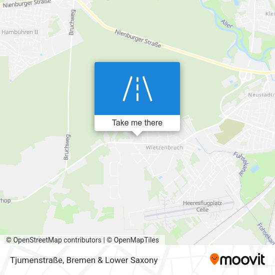 Tjumenstraße map