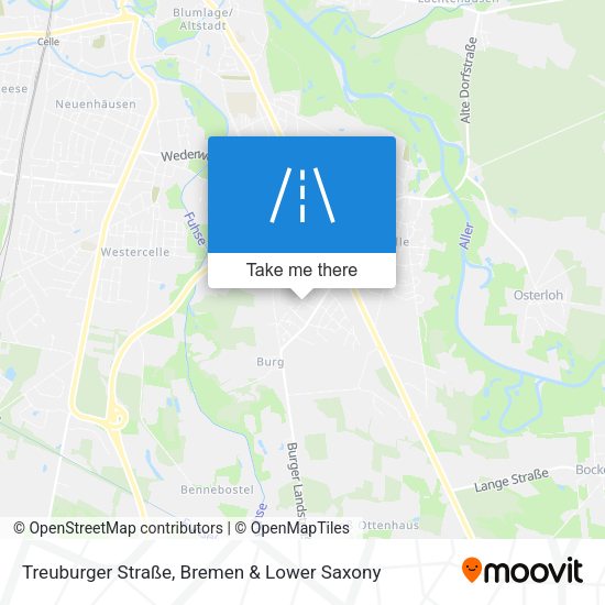 Treuburger Straße map