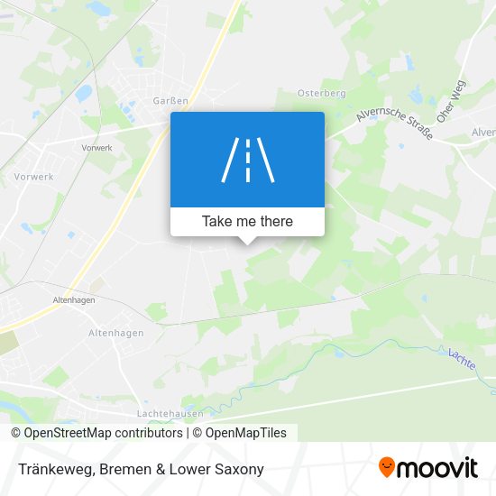 Tränkeweg map