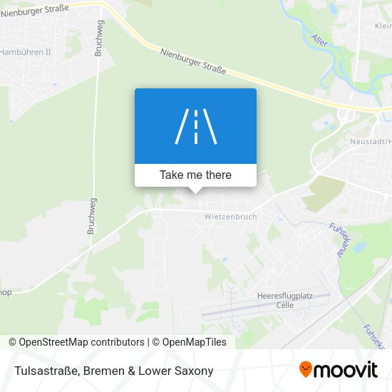 Tulsastraße map