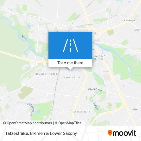 Tätzestraße map
