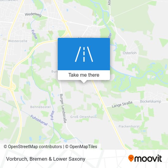 Vorbruch map