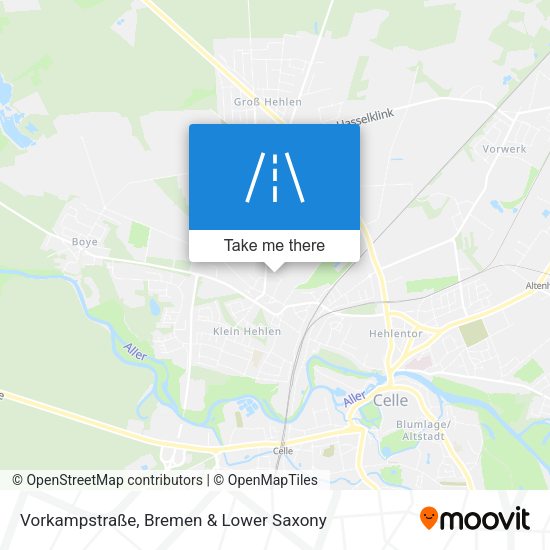 Vorkampstraße map