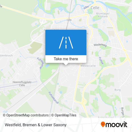 Westfeld map