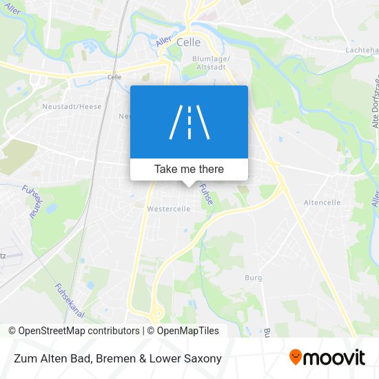 Zum Alten Bad map