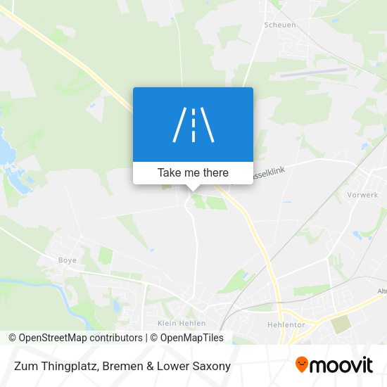 Zum Thingplatz map
