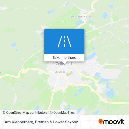 Am Klepperberg map