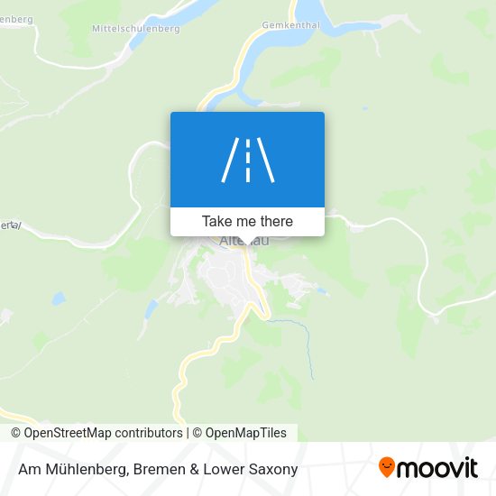 Am Mühlenberg map