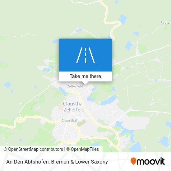 An Den Abtshöfen map