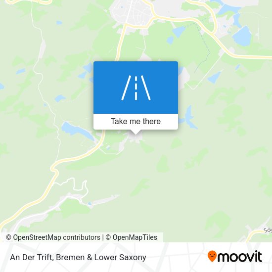 An Der Trift map