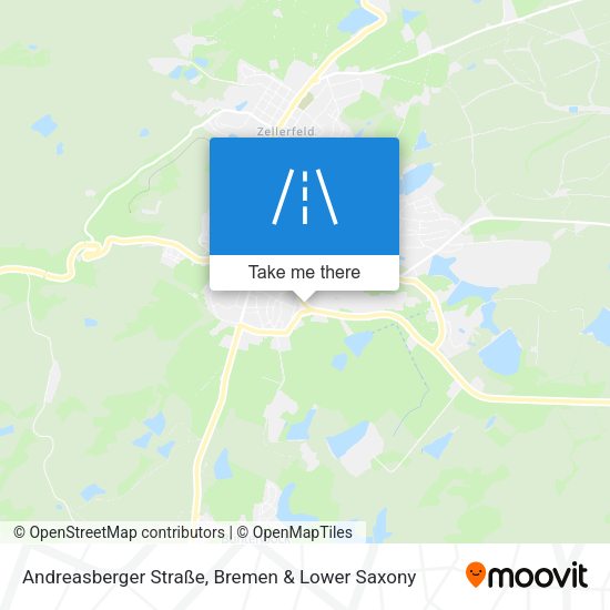 Andreasberger Straße map