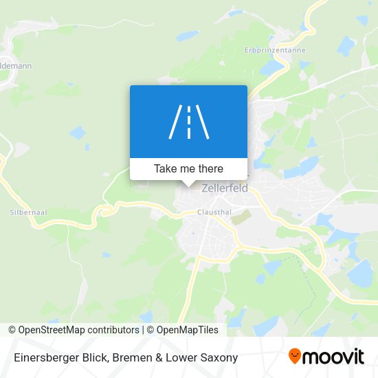 Einersberger Blick map