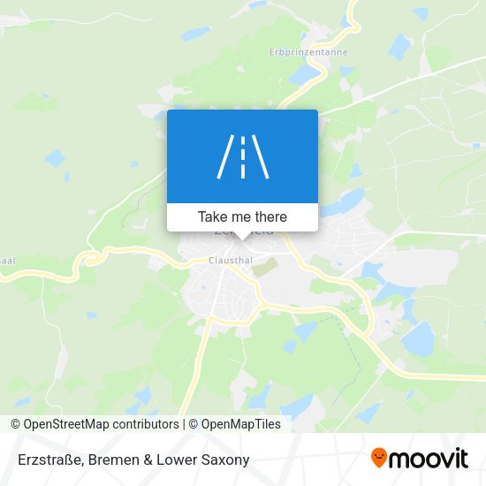Erzstraße map