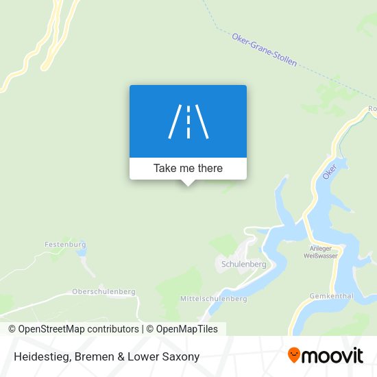 Heidestieg map