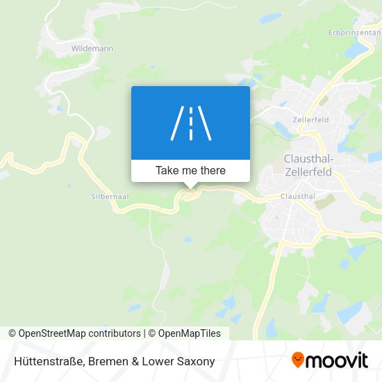 Hüttenstraße map