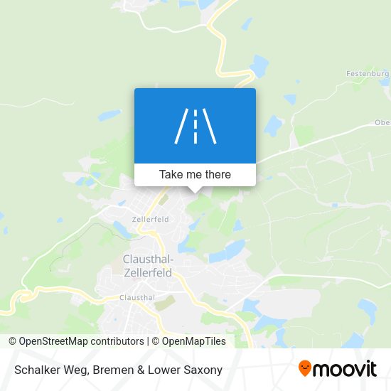 Schalker Weg map