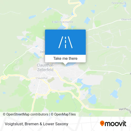 Карта Voigtslust