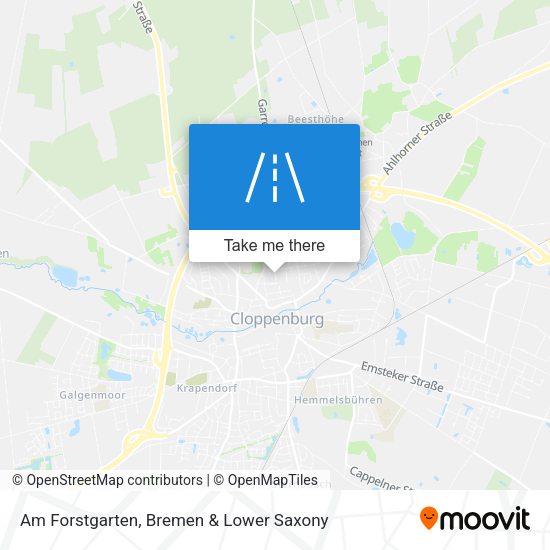 Am Forstgarten map
