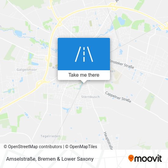 Amselstraße map