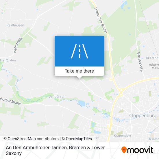 An Den Ambührener Tannen map