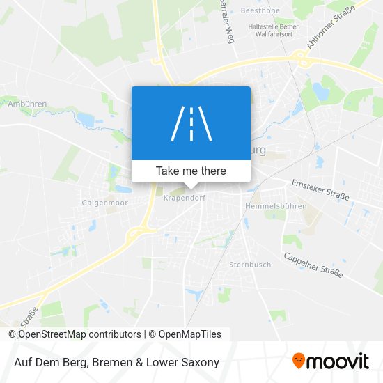 Auf Dem Berg map