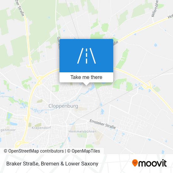 Braker Straße map
