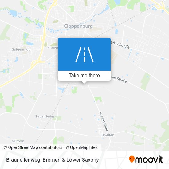 Braunellenweg map