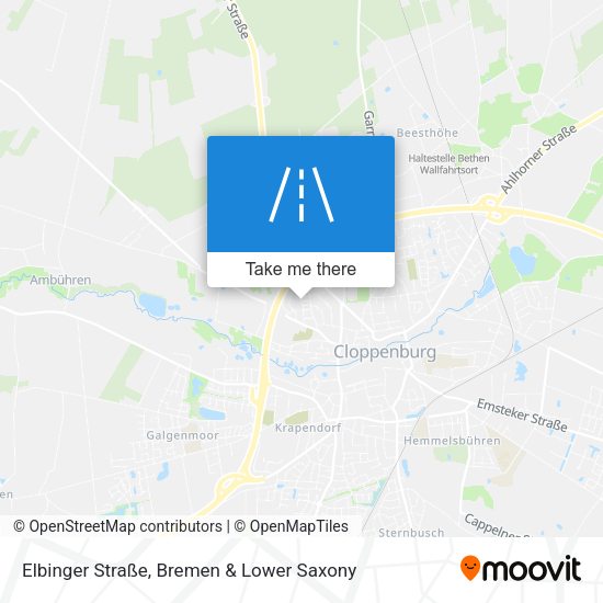 Elbinger Straße map