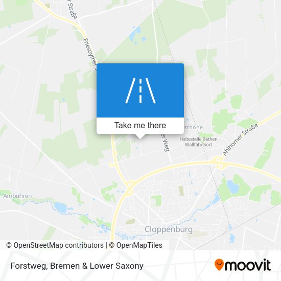 Forstweg map