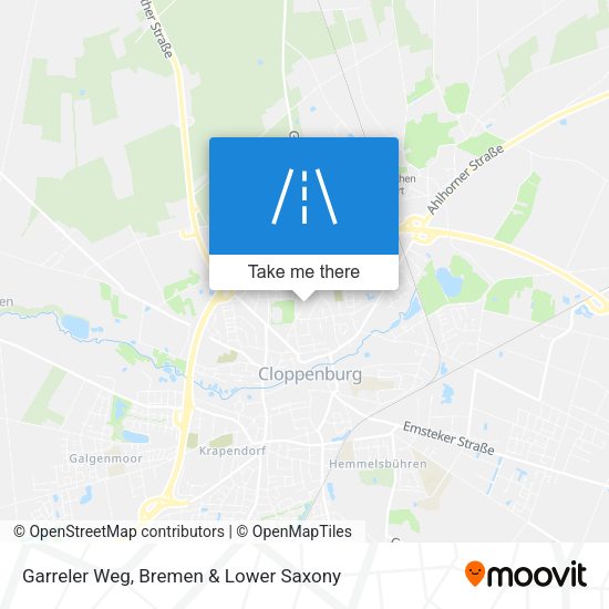 Garreler Weg map
