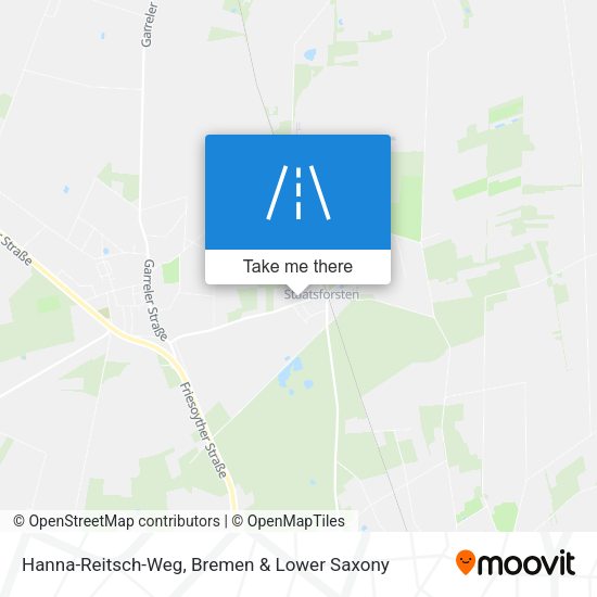 Hanna-Reitsch-Weg map