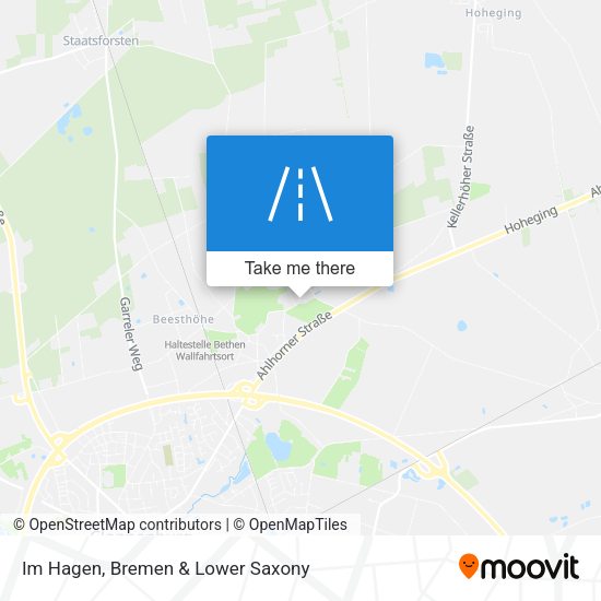 Im Hagen map