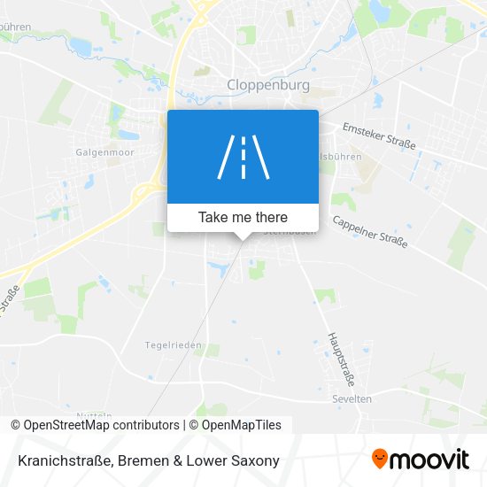 Kranichstraße map