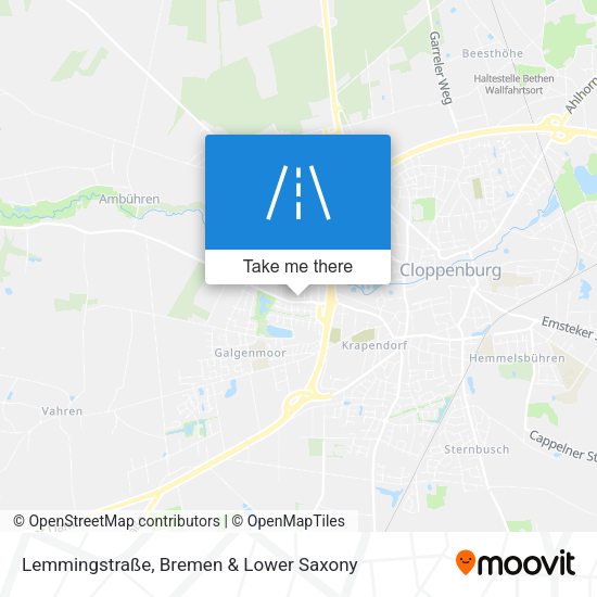 Lemmingstraße map