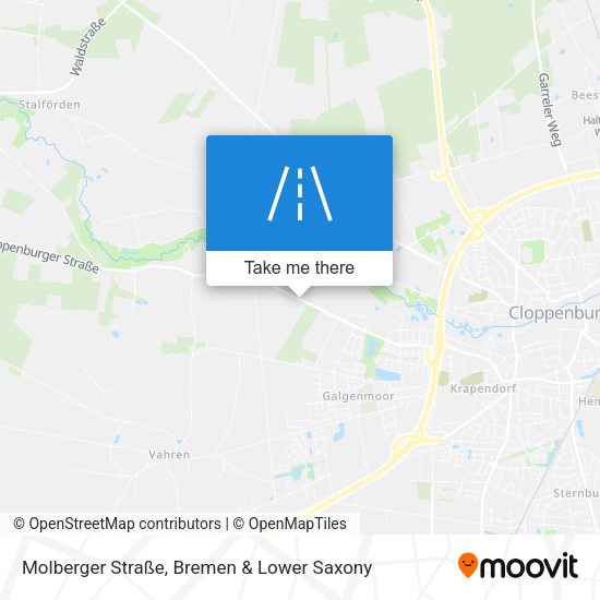 Molberger Straße map