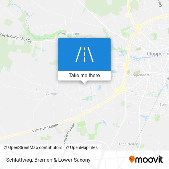 Schlattweg map