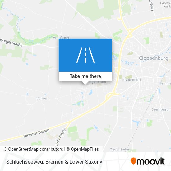 Schluchseeweg map