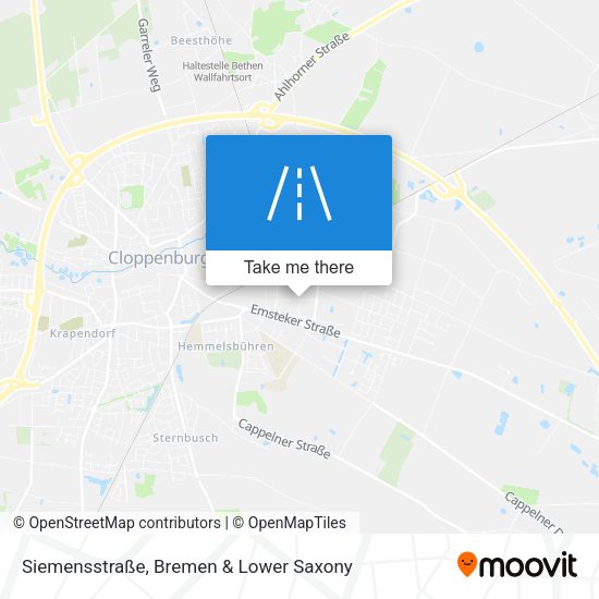 Siemensstraße map