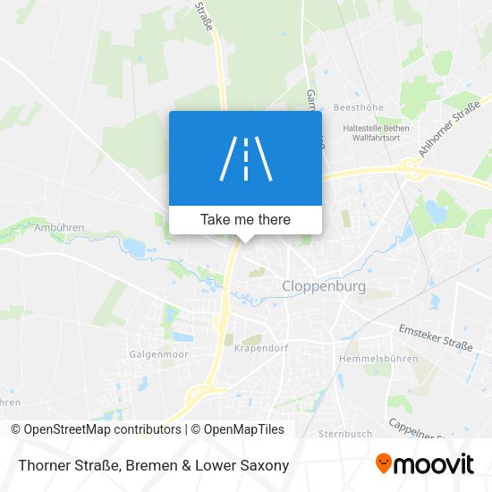 Thorner Straße map