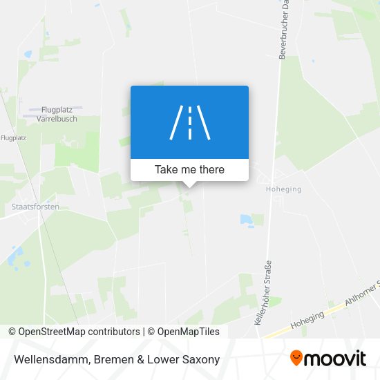 Wellensdamm map