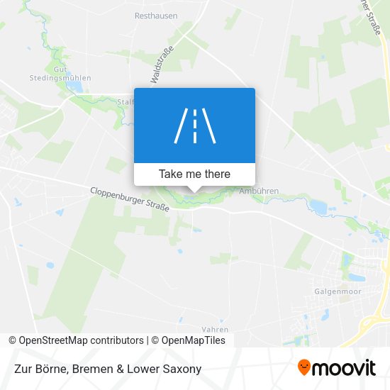 Zur Börne map