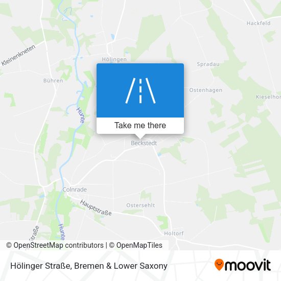 Hölinger Straße map
