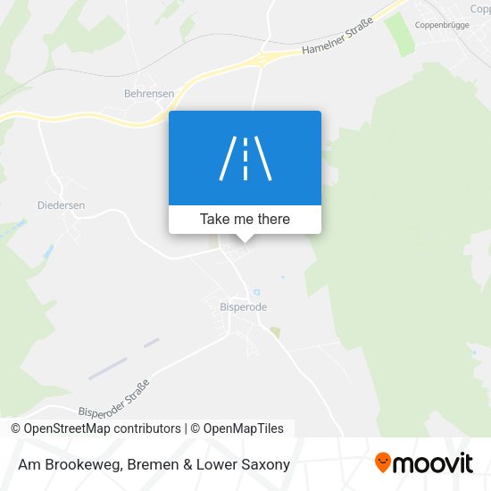Am Brookeweg map