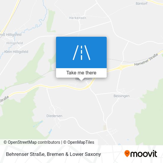 Behrenser Straße map