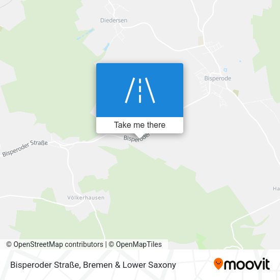 Bisperoder Straße map