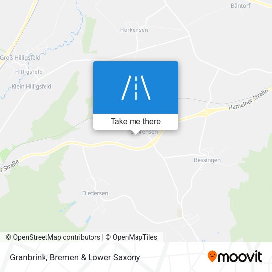 Granbrink map