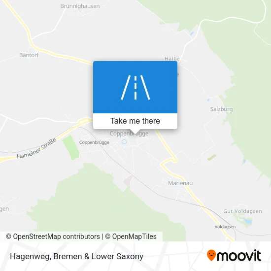 Карта Hagenweg
